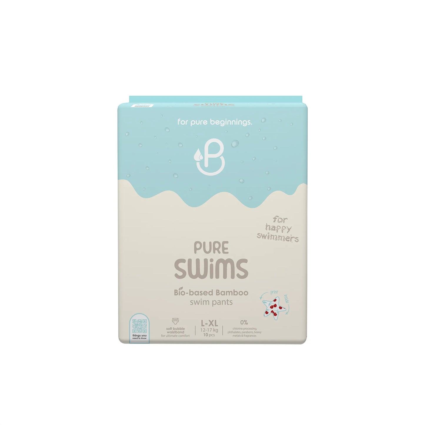 Bio-Based Bamboo Swim Pants