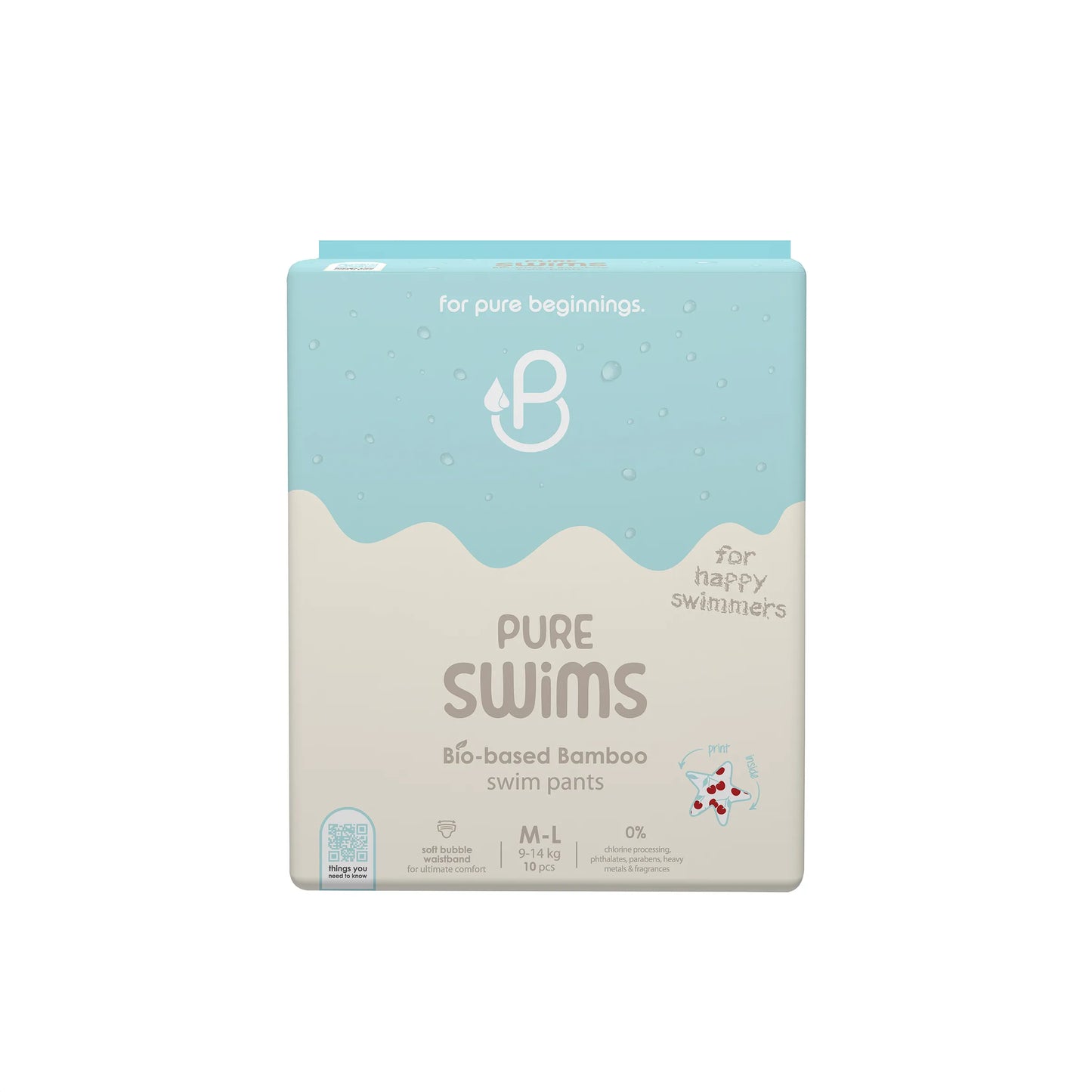 Bio-Based Bamboo Swim Pants