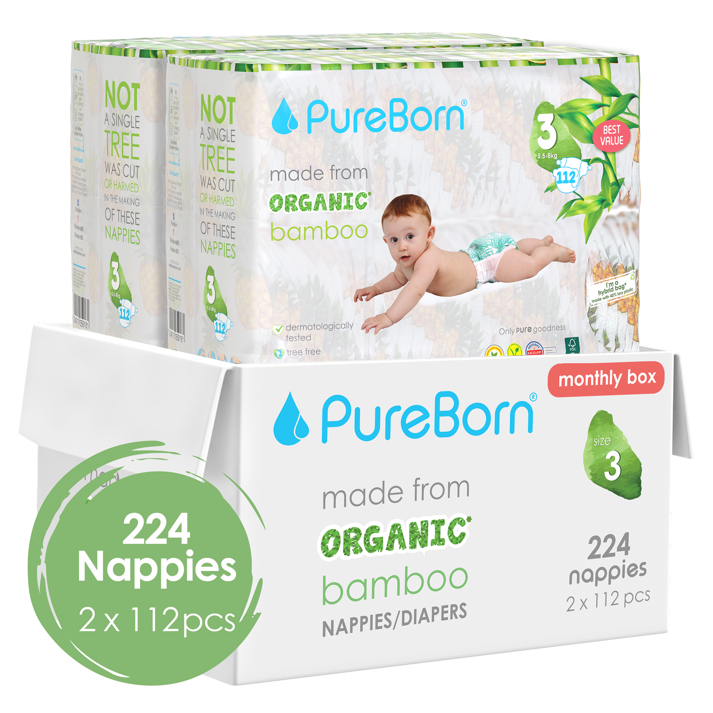 2 Month Diapers Bundle