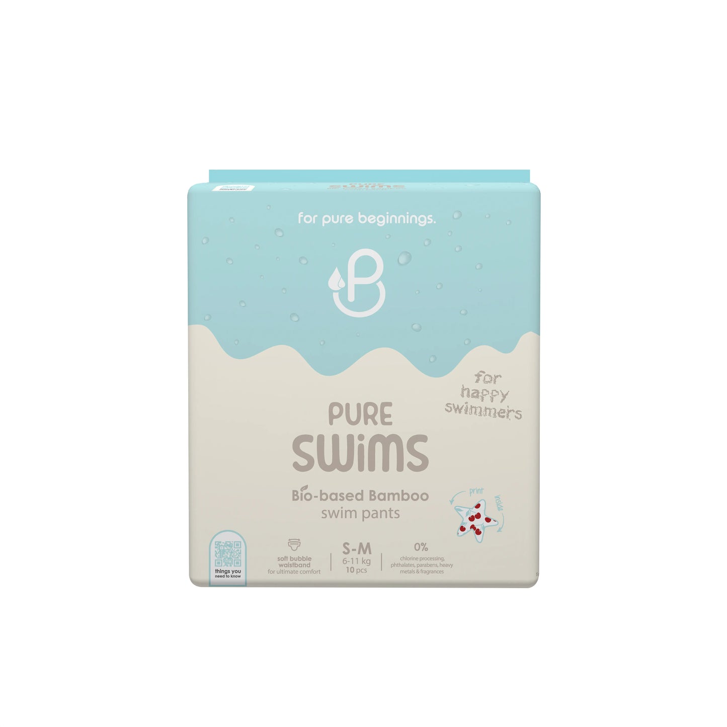 Bio-Based Bamboo Swim Pants